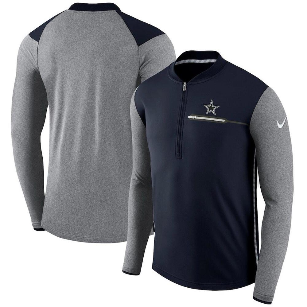 Nike‎ Dallas Cowboys Sideline Performance Half-Zip Pullover Men's Large